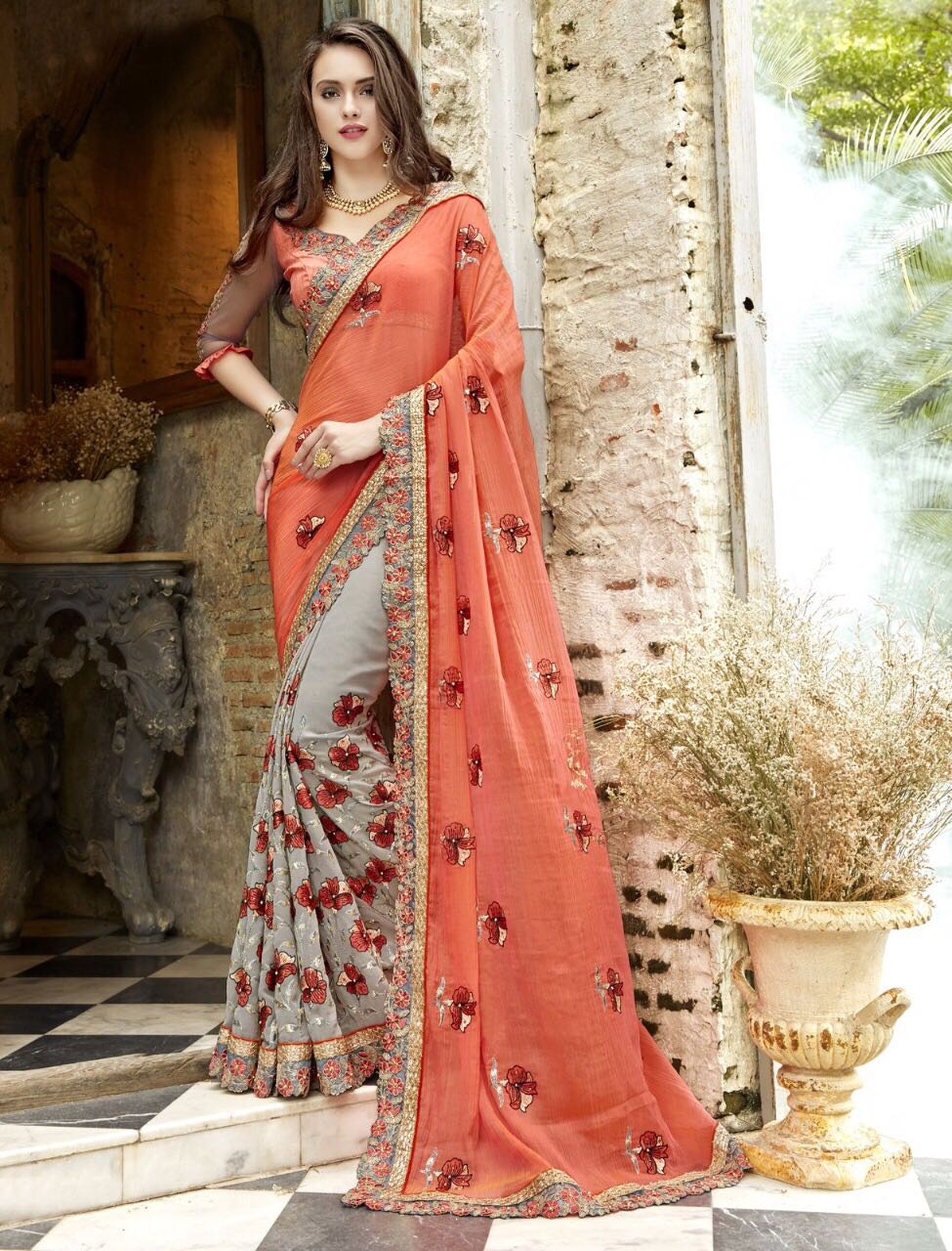 Triveni Kalpana-12 Wholesale Heavy Work Saree